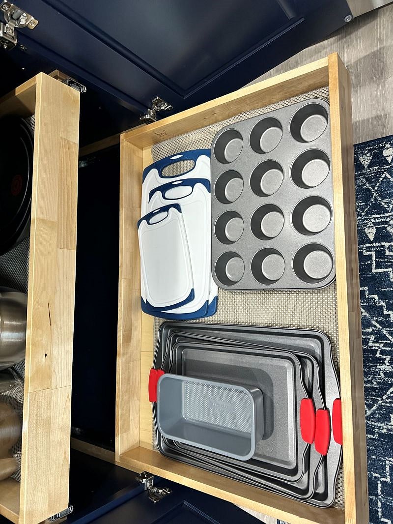 Stocked kitchen 