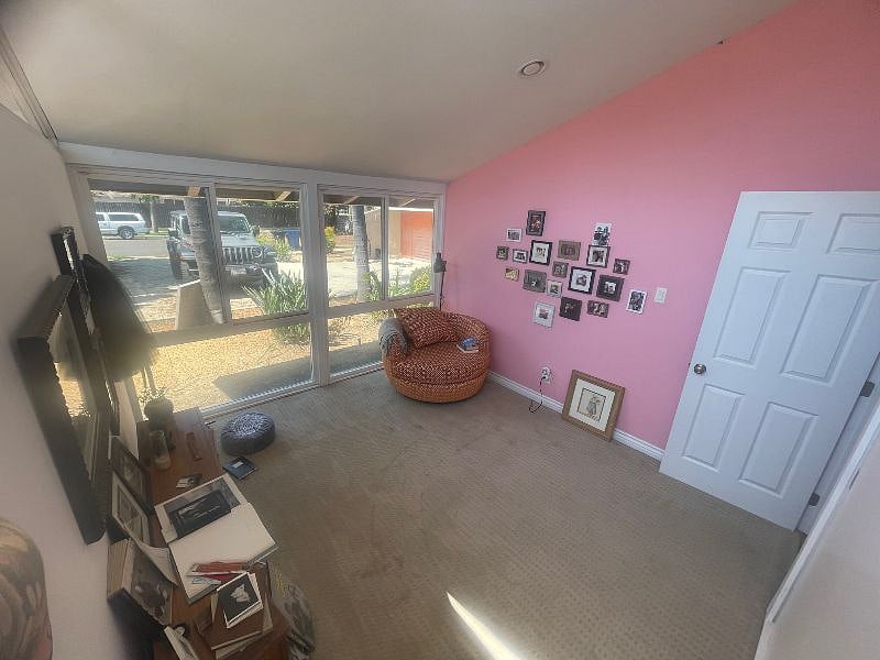private reading/office area