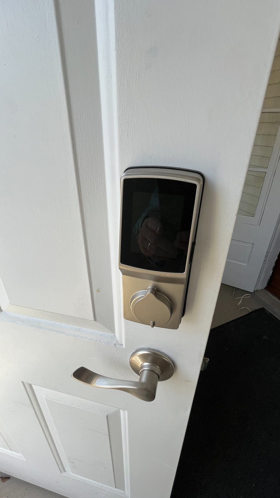 Electronic locks with own private code for entry.