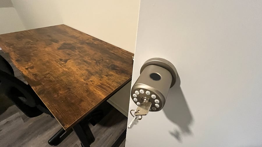 Secure locks for each bedroom
