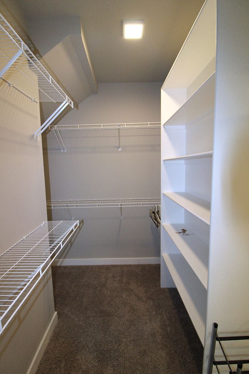Primary walk-in closet