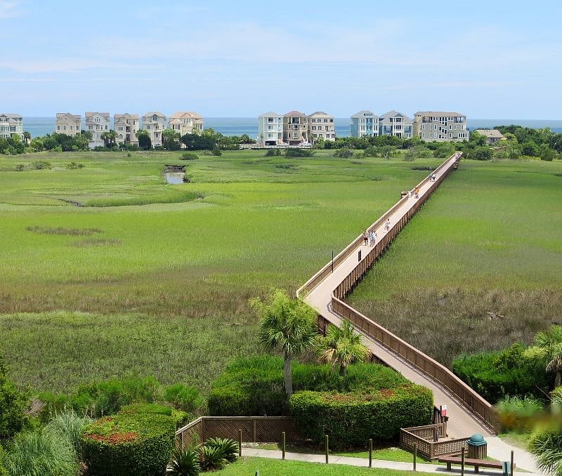 Private Boardwalk to the Beach