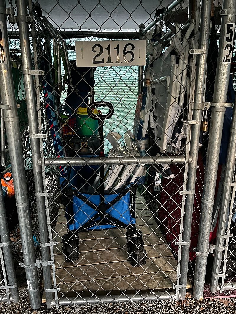 Beach Equipment Storage Locker 
