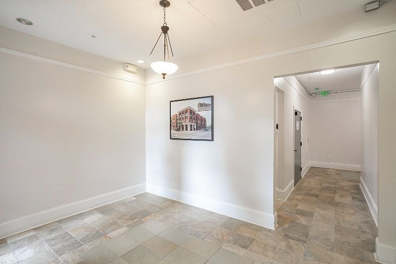 Secure Foyer Entry into the Building
