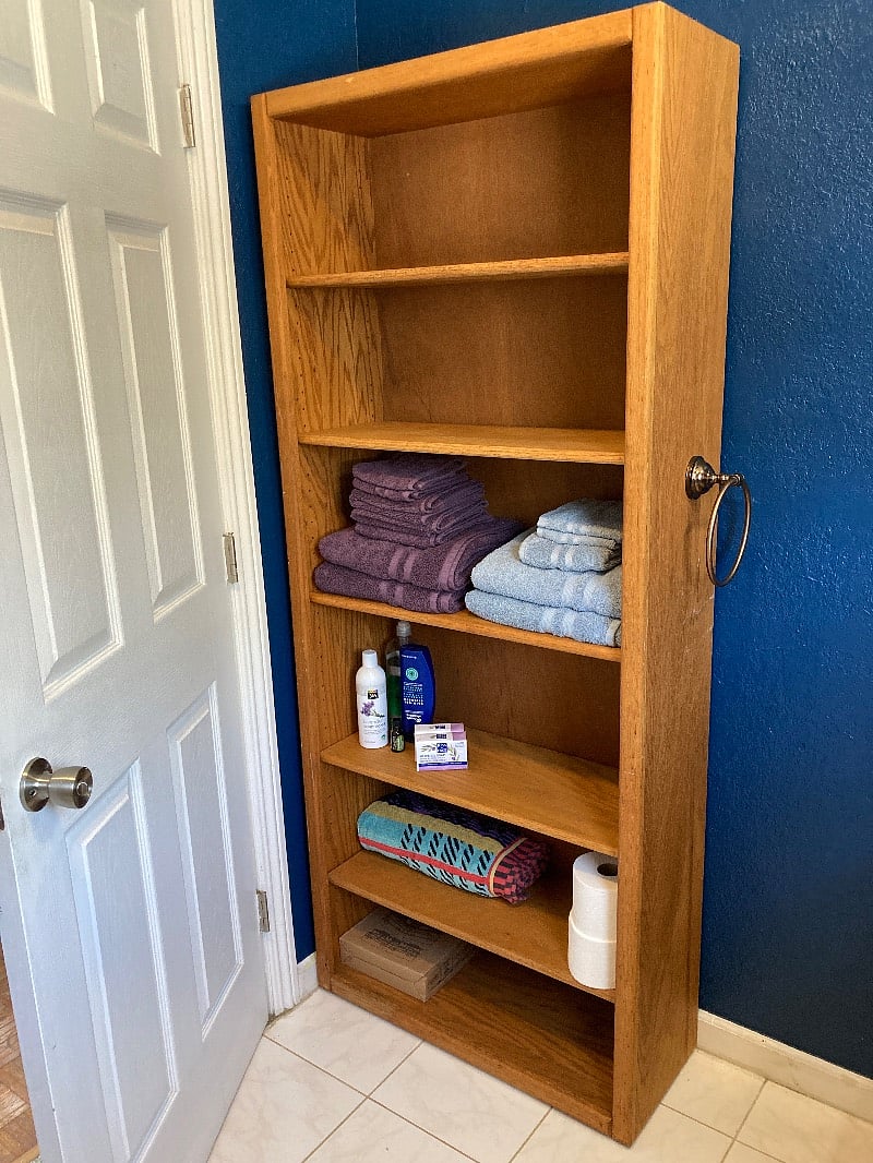Towels, cloths, bath mats, soap