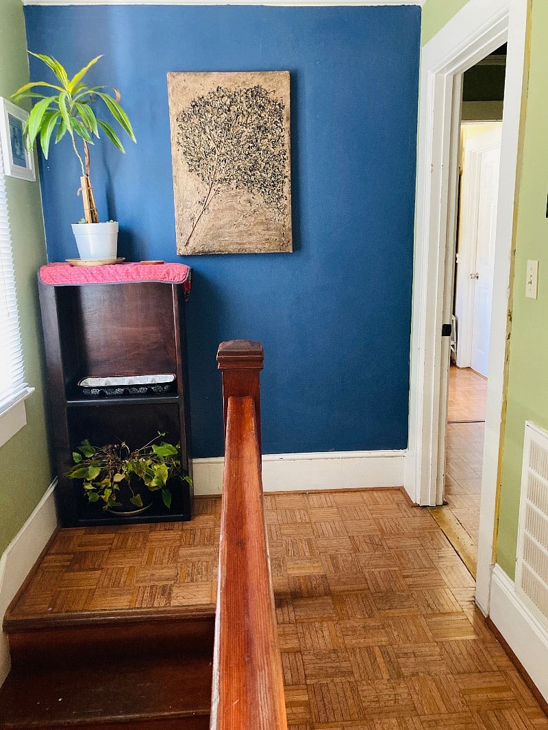 Staircase landing second floor