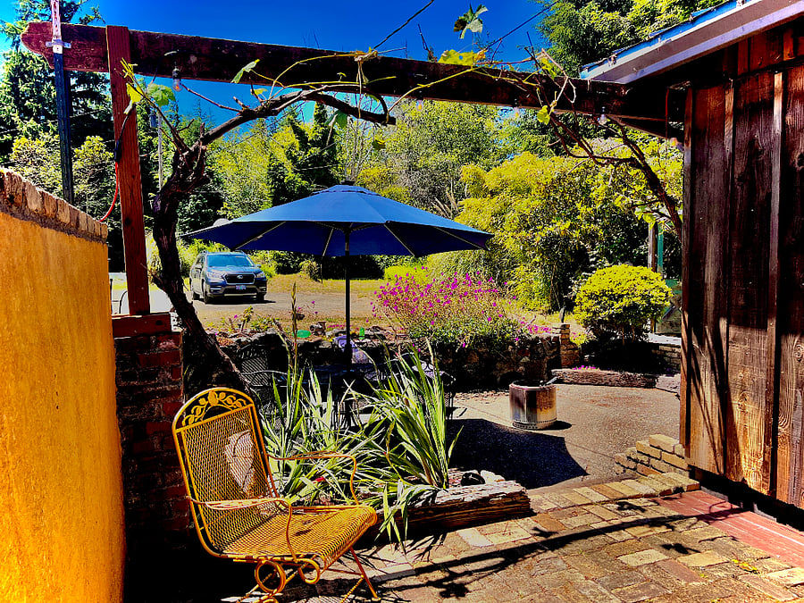 Front patio