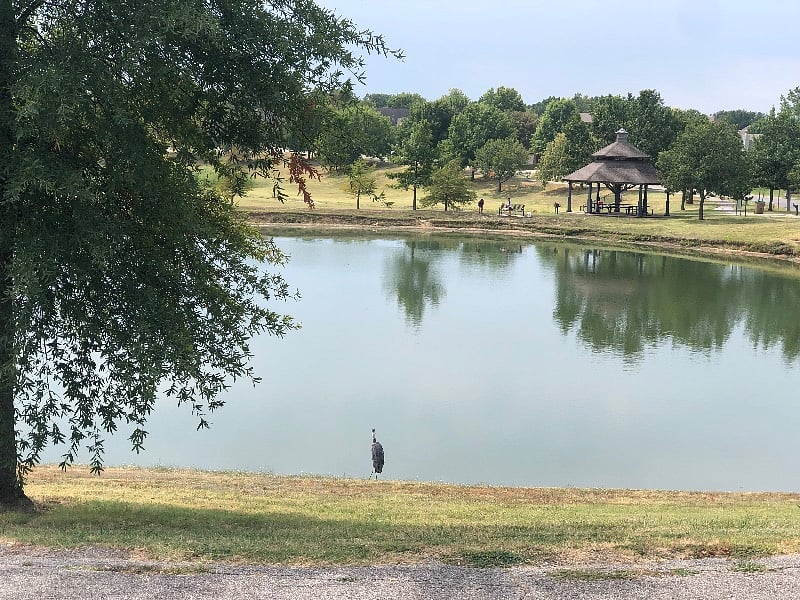 Just a few steps away, is Crescent Park with 2 ponds, walking paths, a gazebo and benches to watch the beautiful sunsets reflected in the water.