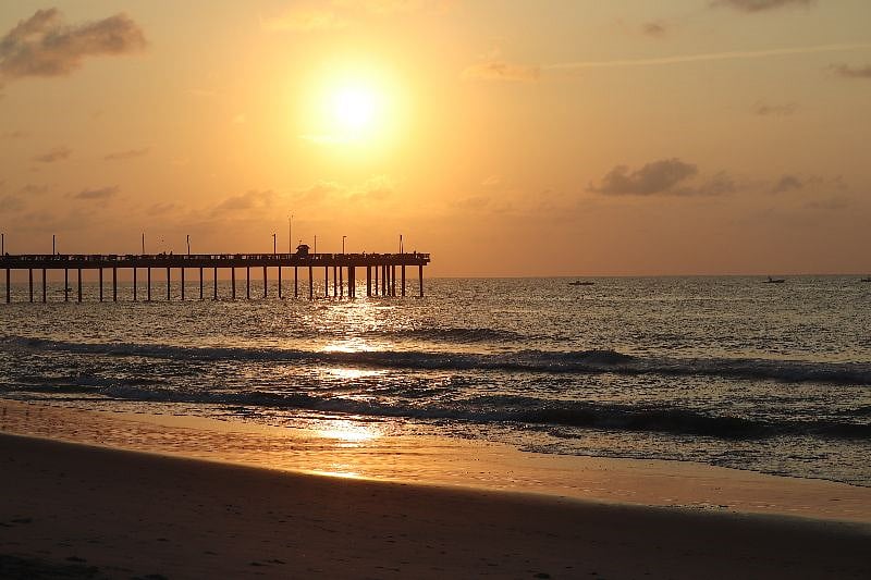 Myrtle Beach sunrise 4 miles away
