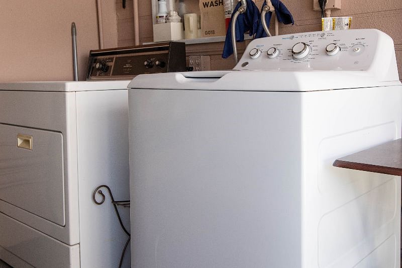 on site shared laundry