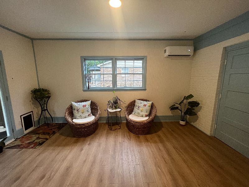 Sun Room/ blue door leads to laundry room