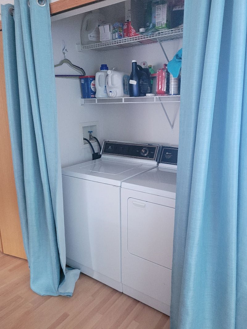 First floor laundry