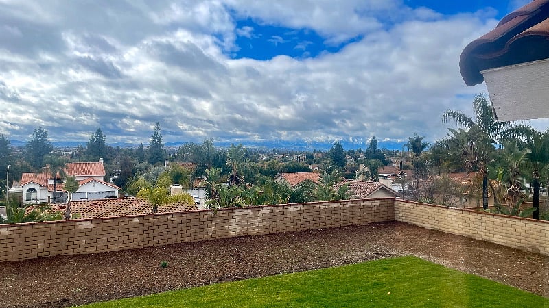 View from upstairs