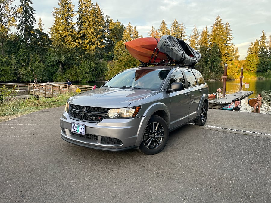 Optional: 2017 Dodge Journey Available through Turo. Add kayak and racks Monthly discount and exclusive use of the vehicle. Contact me for more details.  Subject to availability.