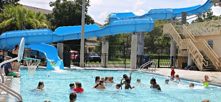 Recreation Center pool.