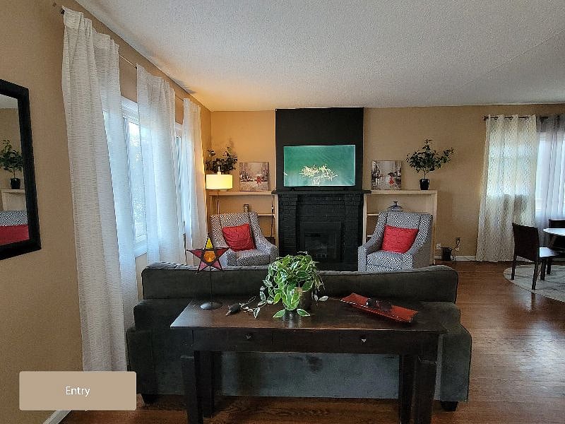 Shared Entry and Living Room