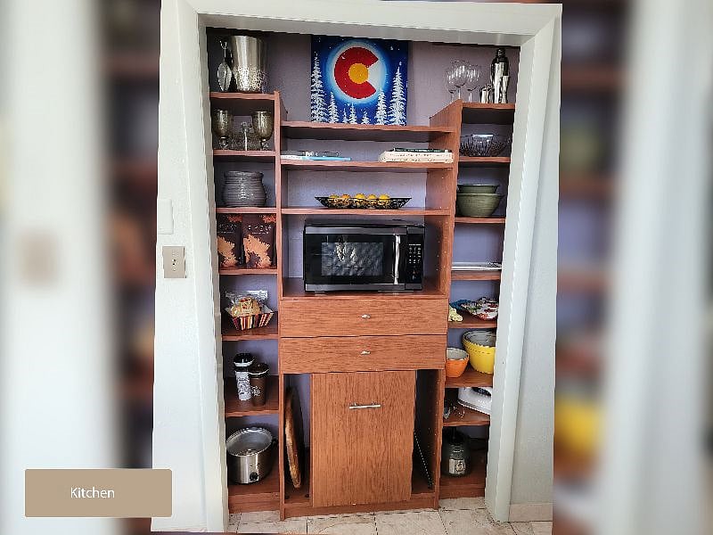 Shared Kitchen Pantry - Tons of food storage space
