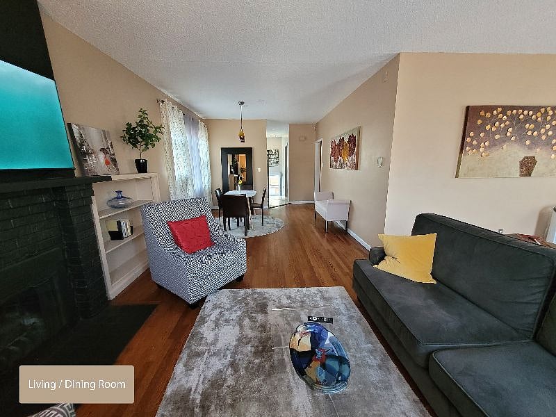 Shared Living Room and Dining Room