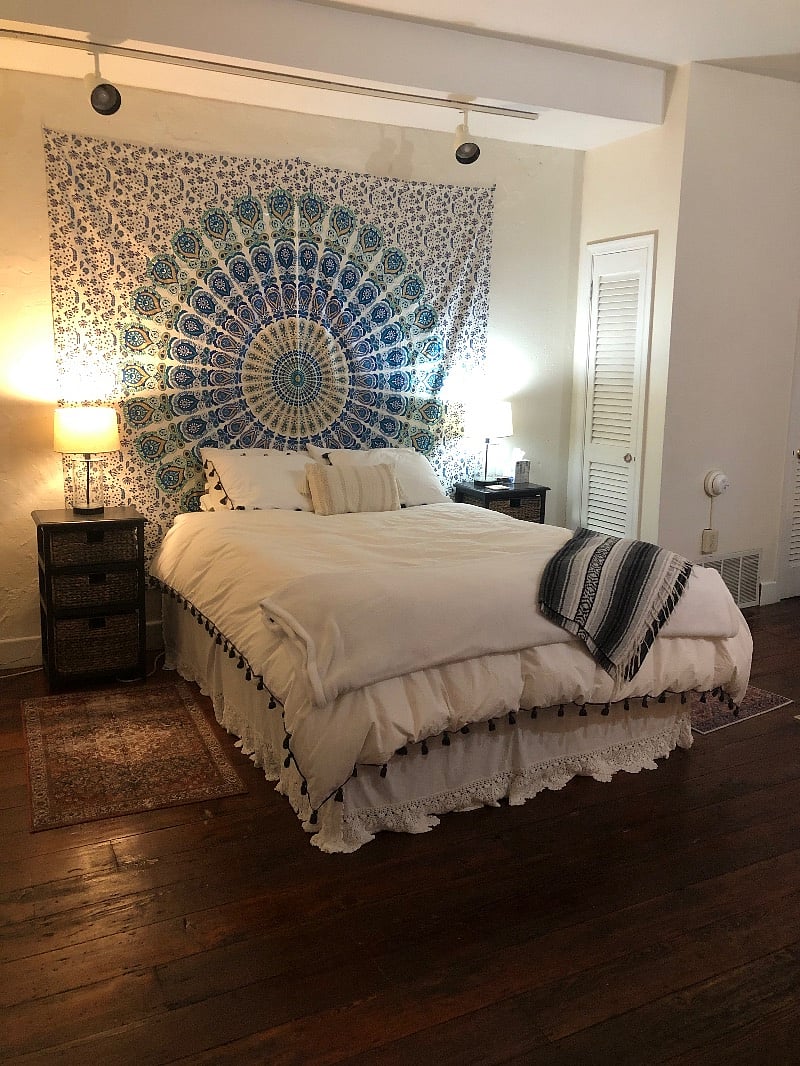 Decorate and bring your own bedding