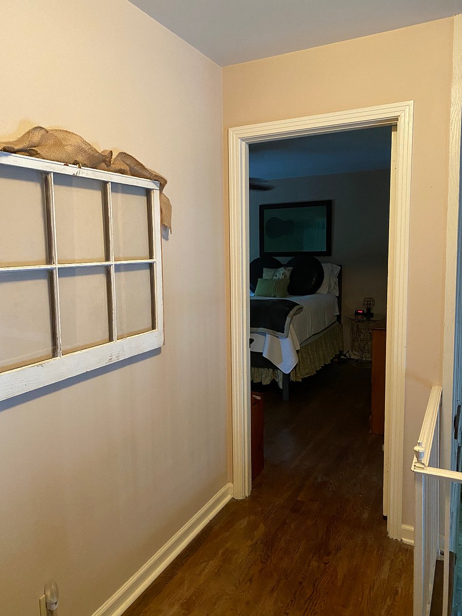 Entering the Country Shabby Chic Guest Suite!