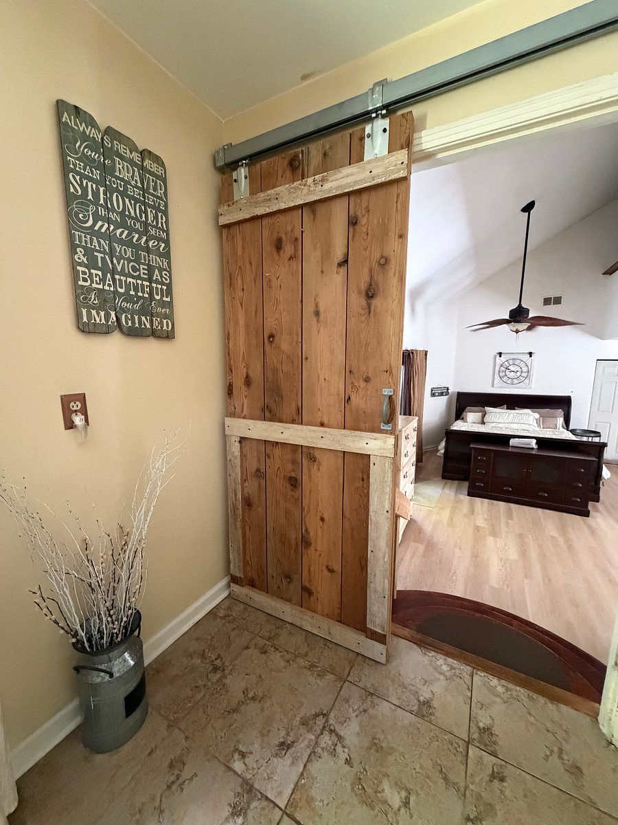 Your entrance from the house!