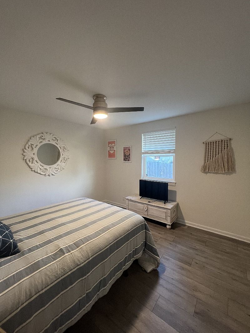 Bedroom 1 off the living room