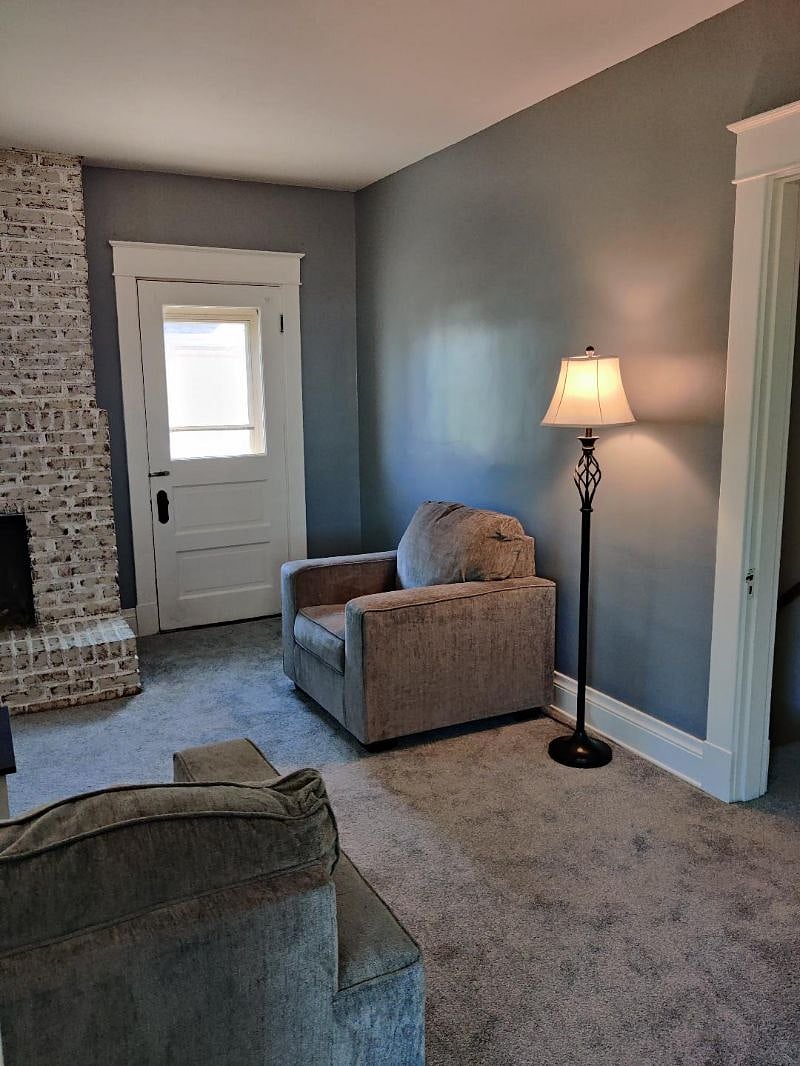 Second floor apartment living room 