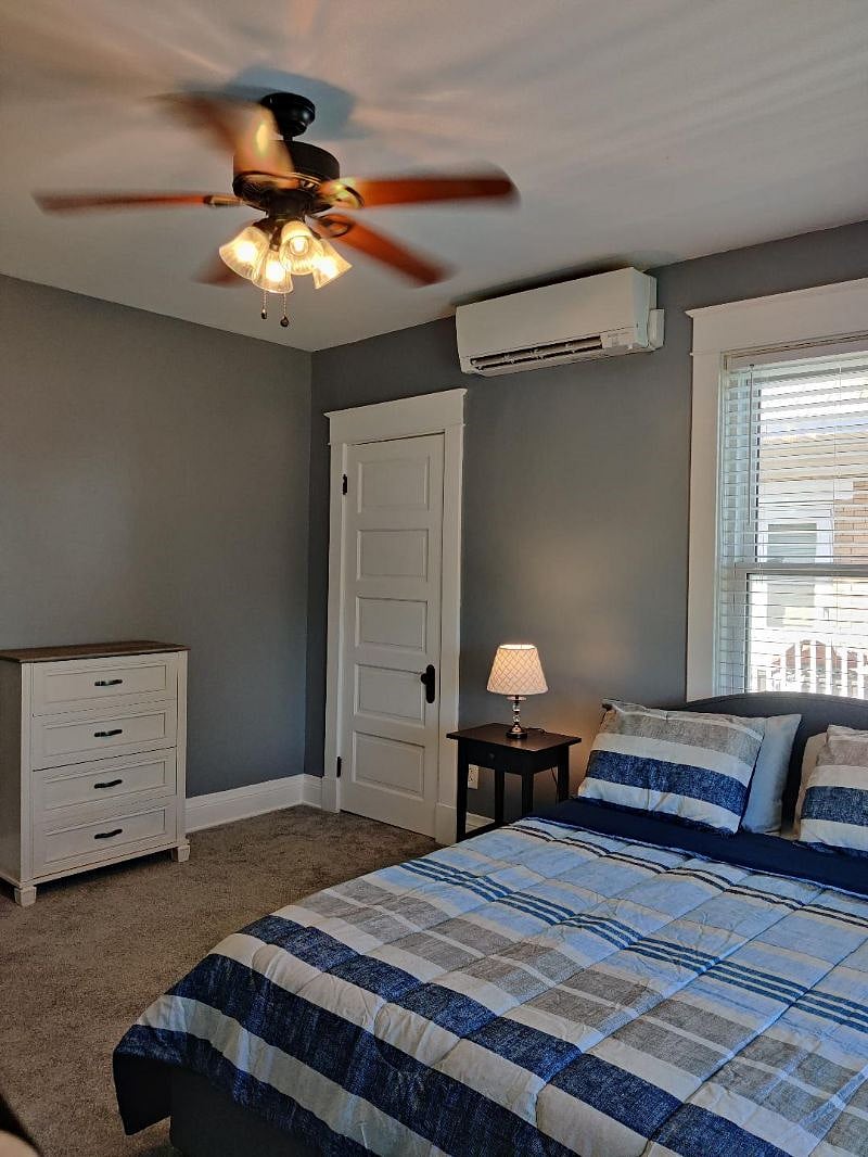 Second floor apartment front bedroom.