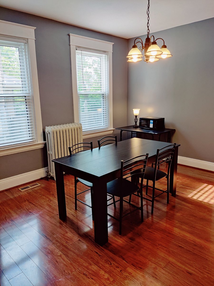 first floor apartment dining room