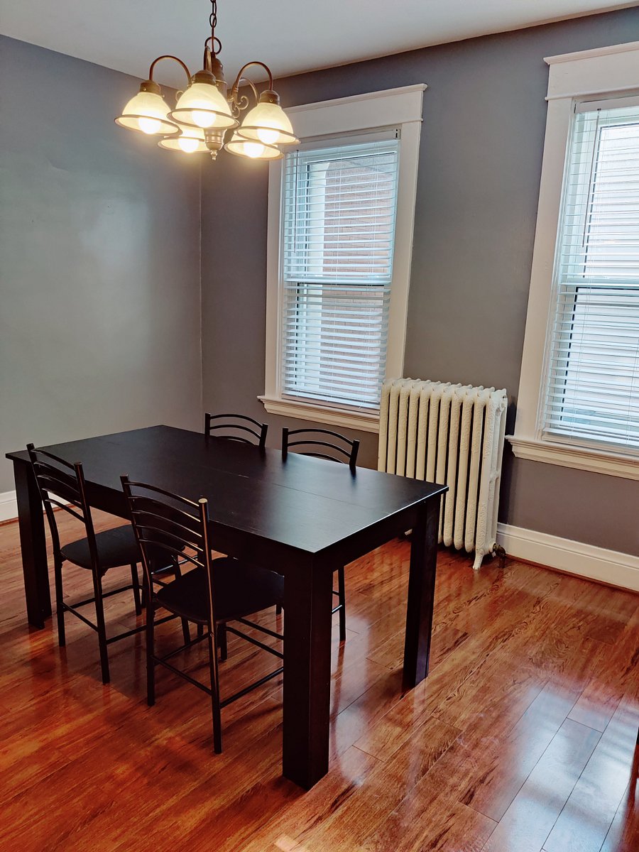 first floor apartment dining room