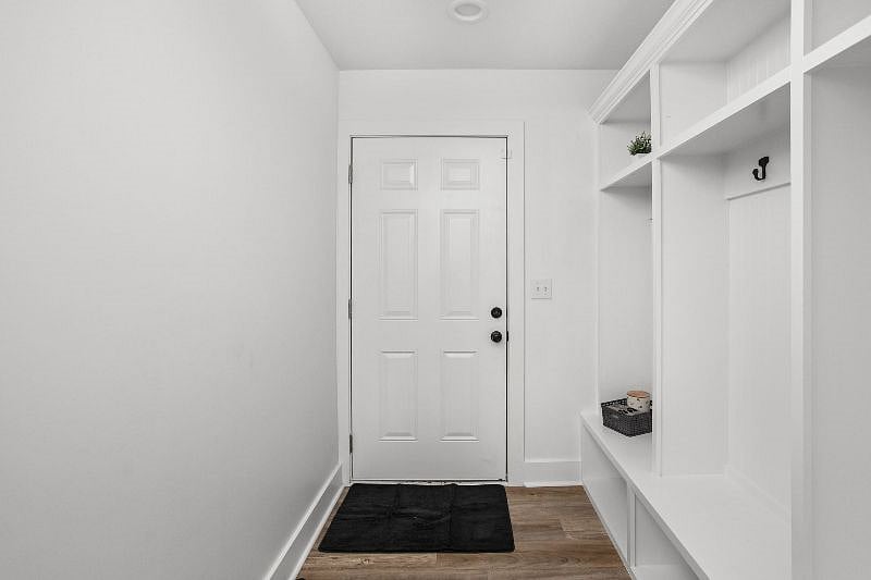 This is the perfect place for you to hang your jackets and store your shoes.