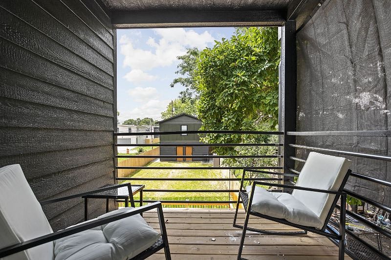Experience the joy of sitting outside on the porch while drinking your coffee or reading a book.