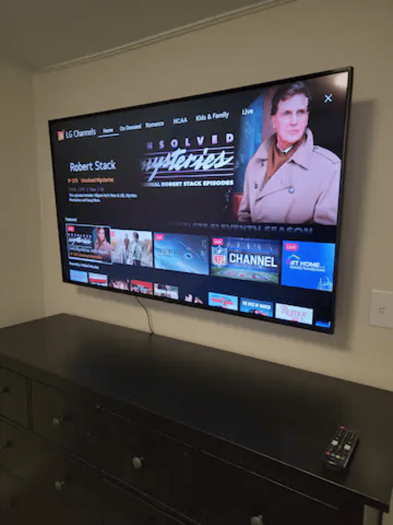 55in LG 4K TV