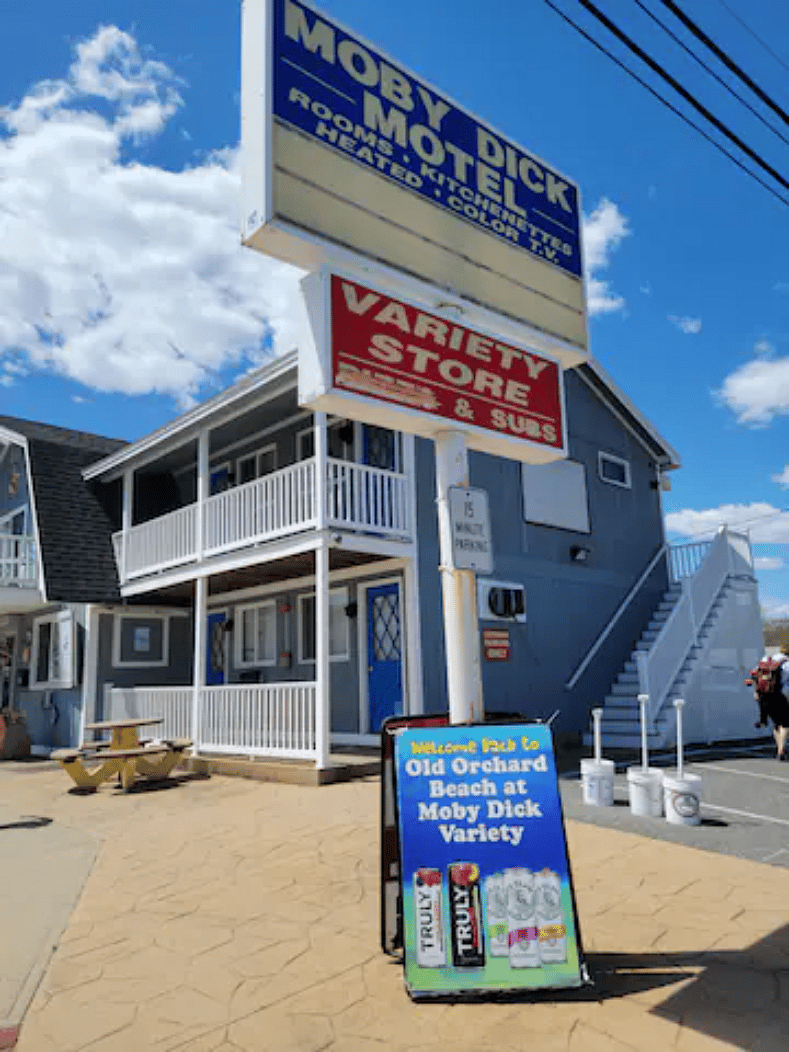 Variety store across the street