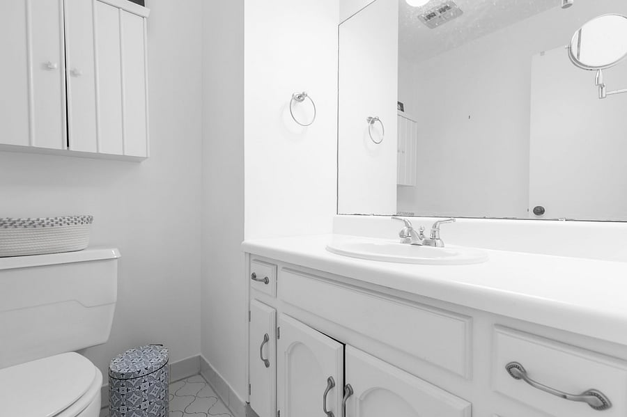 Primary half bath