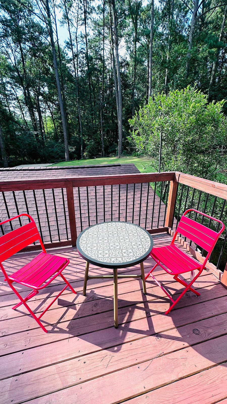 Private patio