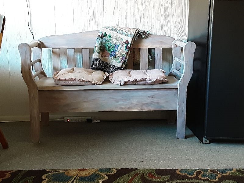 Bench to rest on