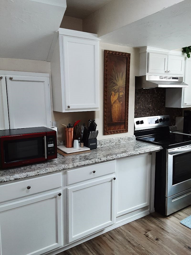 Part of the kitchen