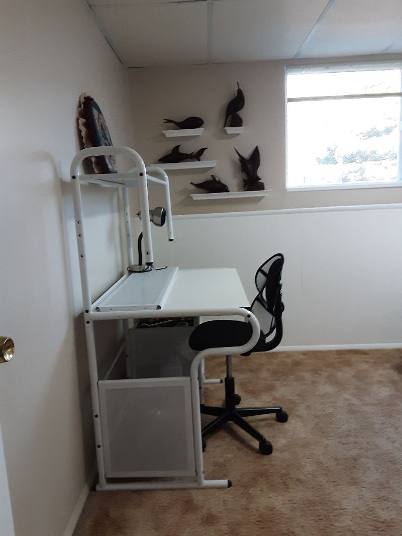 Work space for laptop