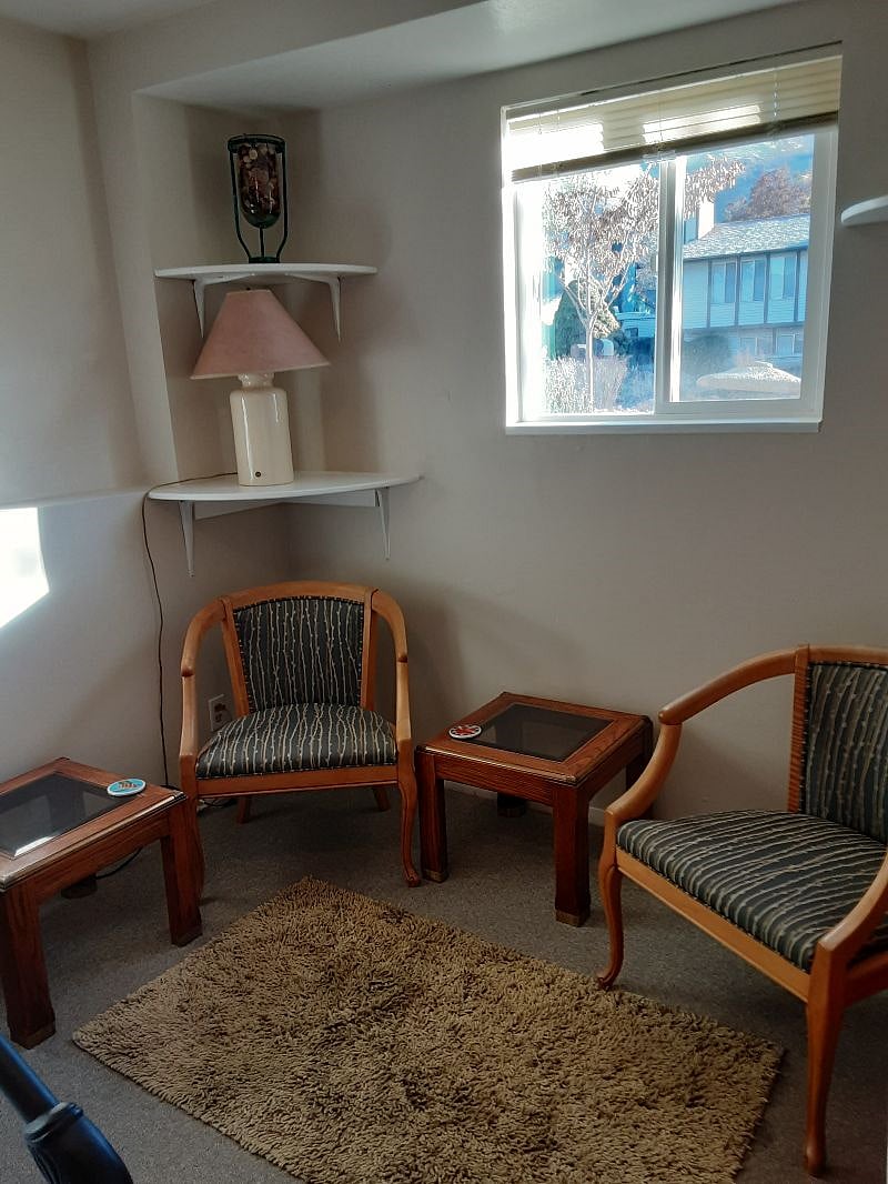 Seating in one bedroom