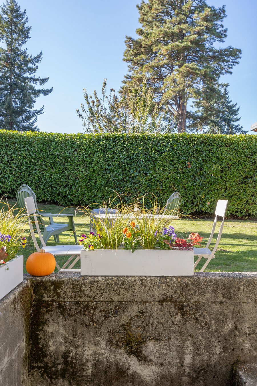 Quaint sitting space for apt.