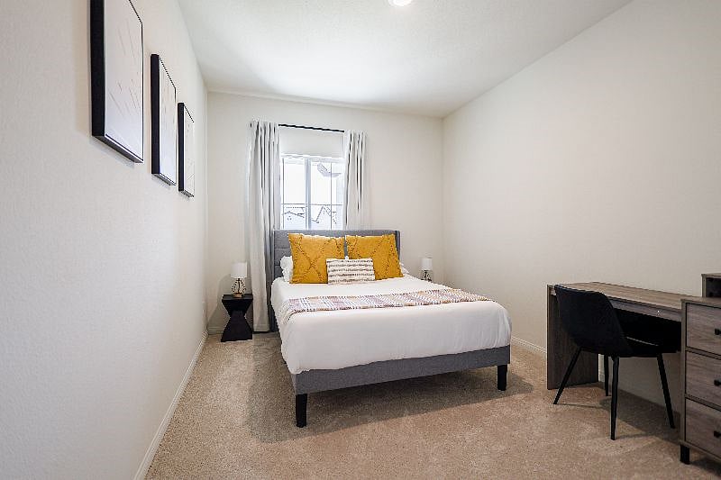 Bedroom #3 - Stylish and comfortable with a dedicated workspace