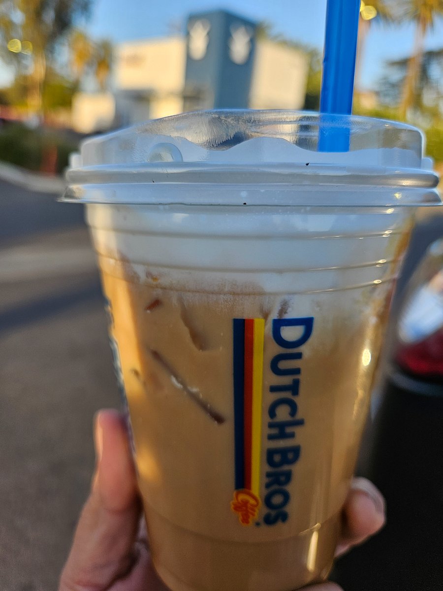 You have to try Dutch Bros Coffee. Locations on Columbus Street, Califoria Ave, and Panama Lane.