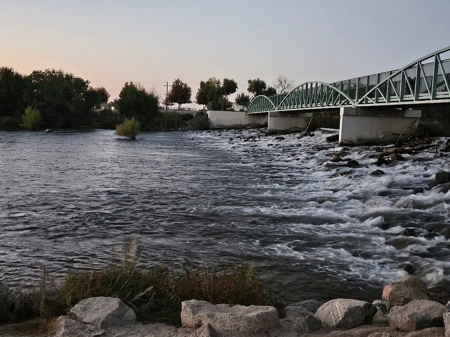 One of the views from the River Walk. A perfect place for families and runner/walkers. Bonus: Conviently near stores and eateries. :)