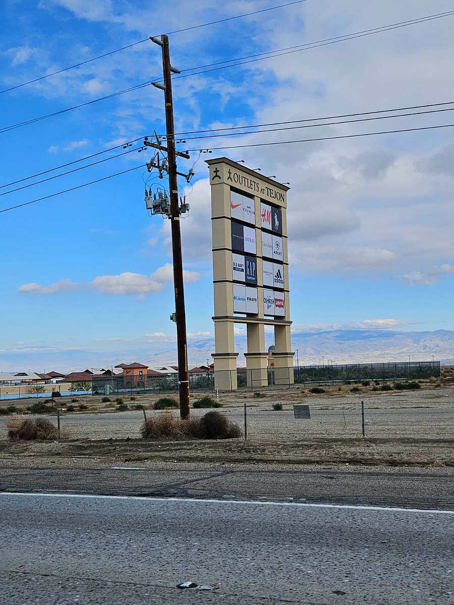 Tejon Outlets are not to far away. I call shopping therapy for the soul.