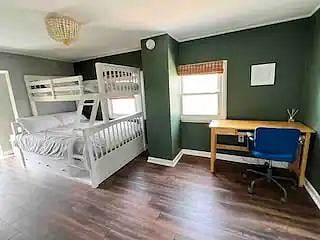 Second Bedroom, Twin over Full Bunk, Desk