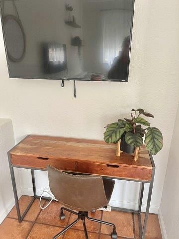 Desk set up for Laptop