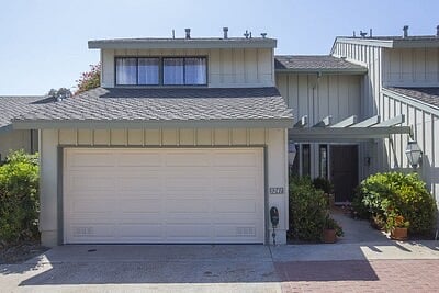 Exterior of the 2 storey condo