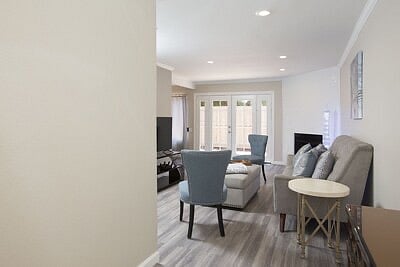 Entrance into the living room