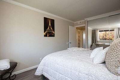 2nd bedroom with queen size bed
